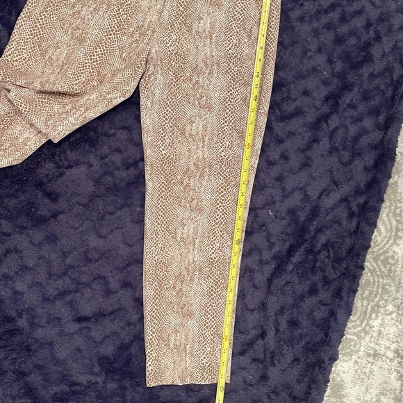 Banana Republic Avery Women’s Size 10 Brown Snakeskin trousers - Picture 16 of 16